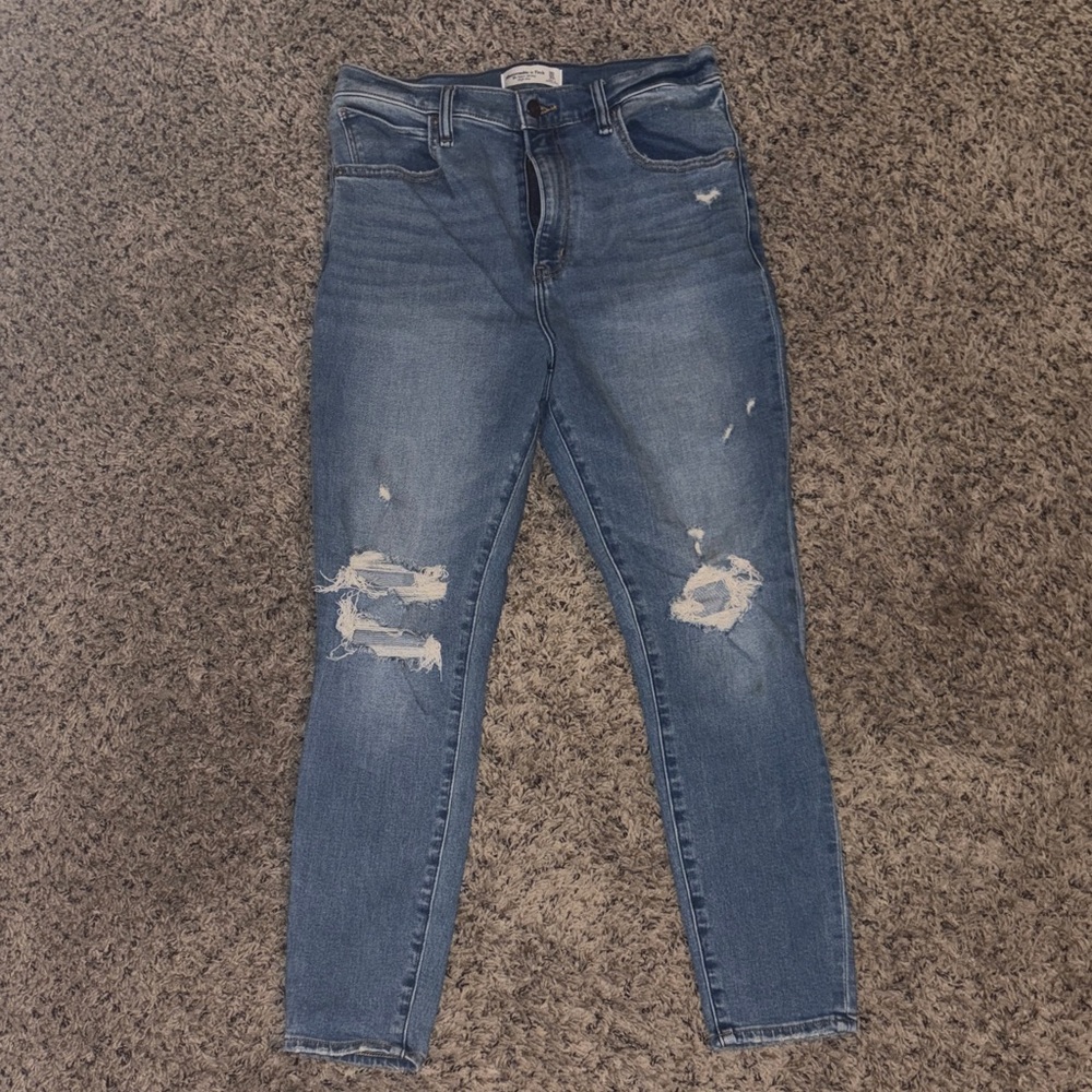 Abercrombie & Fitch The Super Skinny High Rise